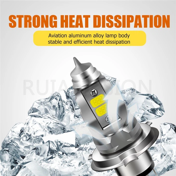 led headlight h4 p43t